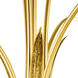 Lowcountry 6 Light Brass and Gold Brush Chandelier Ceiling Light
